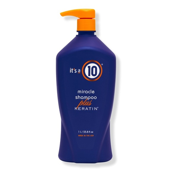 💰 firm — it’s a 10 miracle shampoo plus keratin, 1 liter bottle - Picture 1 of 2